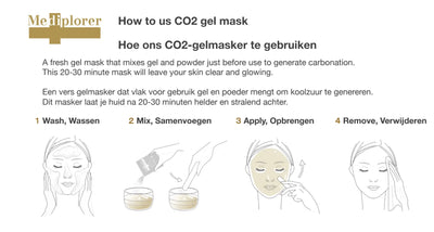 Mediplorer Oxygen CO2 Gel Mask MEDIPLORER