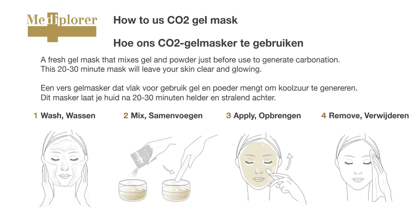 Mediplorer CO2 Gel Mask Premium MEDIPLORER